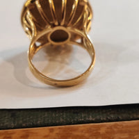 Bague ancienne en or jaune 18 carats avec un Napoléon