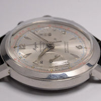 MONTRE CHRONOGRAPHE SUISSE MOGADOR ACIER LANDERON 1960 VINTAGE WATCH