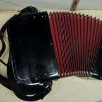 Rare et magnifique ancien accordéon diatonique FISART