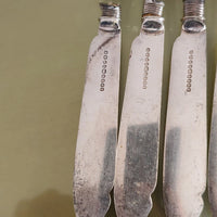 Ancien Lot Débris En Argent Massif Anglais Poinçons XIXe