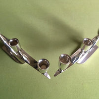 bougeoirs vintage argent massif 925 mexico