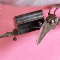 Mouchette ciseaux vintage mèche chandelle 19ème
