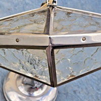 Belle lampe de bureau ancienne chromée pirouett