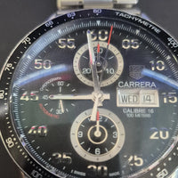 Tag Heuer Carrera Calibre 16 jours date 43 mm automatique CV2A10 - BOÎTE PAPIERS 2012-