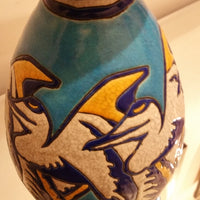 Vase art déco Charles Catteau, Boch, Keramis