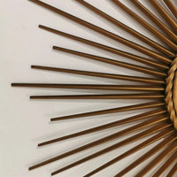 MIROIR OEIL SORCIERE VINTAGE SIGNE CHATY VALLAURIS POILLERAT SUNBURST MIRROR XX