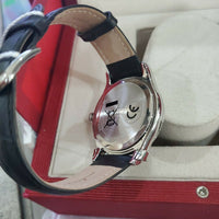 Montre ferragamo en acier inoxydable de 1898 pour hommes.
