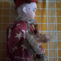Poupee Automate, Musical. Tete Porcelaine Ancien