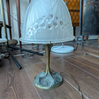 Lampe art deco georges leleu et schneider