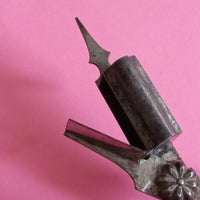 Mouchette ciseaux vintage mèche chandelle 19ème