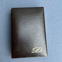 Briquet st dupont laque de chine à décor de dragon, plaqué or