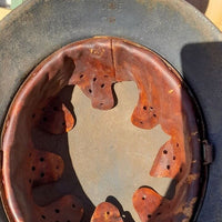 Casque Allemand modèle 42, camouflé grillagé, Allemagne WW.2