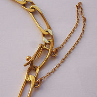 Belle gourmette en or 18 k