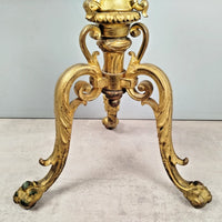 Grand PIED de LAMPE en Athenienne Cassolette Huile Petrole Brule-Parfum XIXe P51