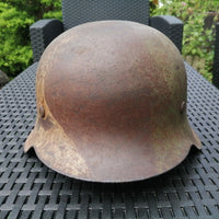 casque allemand m42 camouflé ww2