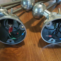Lot 2 lampes jielde 3 bras industriel