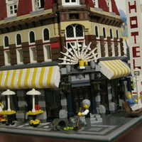 Lego 10182 cafe corner hôtel avec de recette