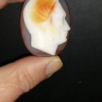 Camée sur agate par louis merley xix ème siècle