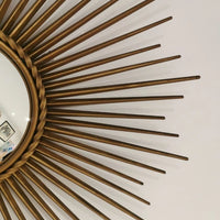 MIROIR OEIL SORCIERE VINTAGE SIGNE CHATY VALLAURIS POILLERAT SUNBURST MIRROR XX