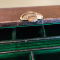 Ancien coffret à bijoux baguier époque xixe