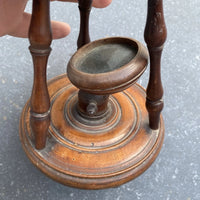 Ancien microscope en bois nuremberg époque xviiieme