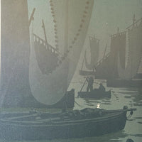 Rivière henri lithographie originale 1900