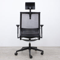 Steelcase Think V1 Gris 3D +Têtière