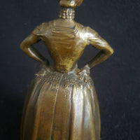 Sculpture en bronze la zélandaise