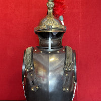 Casque et Cuirasse de Cuirassier Troupe, Cavalerie France Troisième République WW1