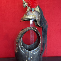 Casque et Cuirasse de Cuirassier Troupe, Cavalerie France Troisième République WW1