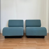 Lot de 2 fauteuils d'intérieur Herman Miller Chadwick, un classique du design des années 70