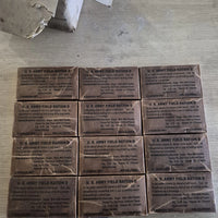 Lot de 12 rations type d us ww2