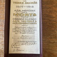 Borne de terre sacrée flandres