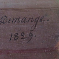 Tableau miniature signée pierre-aimé