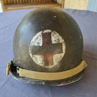 Casque usm1 medic avec quatre croix rouges