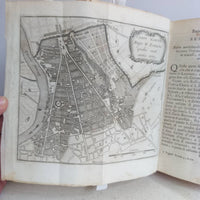 Guide touristique de Rome, édition rare de 1774