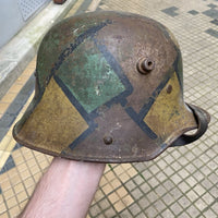 Casque allemand mod.16 camouflé tortue
