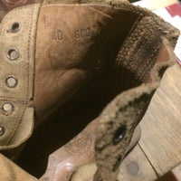 Paire de brodequins français modèle 41