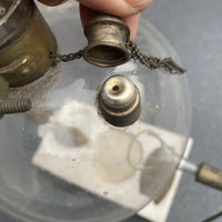 Cafetière ancienne en verre