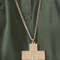 Croix ancienne en argent massif
