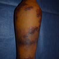 Vase Daum pièce d'exception de la manufacture lorraine
