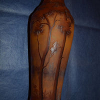 Vase Daum pièce d'exception de la manufacture lorraine