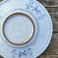 Assiette en faïence