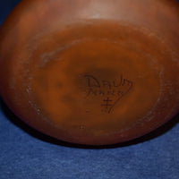 Vase Daum pièce d'exception de la manufacture lorraine