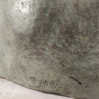 Sculpture en bronze d’asclépios