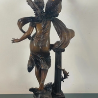 Statue régule vintage