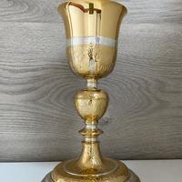 Calice épiscopal en bronze de la fin du XVIIIe siècle