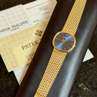 Montre Patek Philippe Ellipse Jumbo en or jaune 18 carats