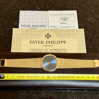 Montre Patek Philippe Ellipse Jumbo en or jaune 18 carats