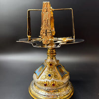 Ensemble de calices liturgiques fabriqués à la main